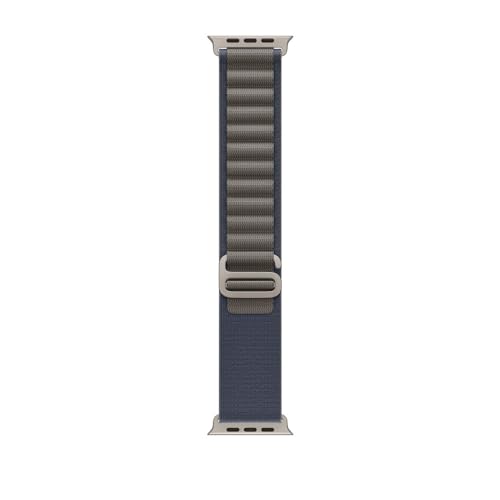 Apple Watch Band - Alpine Loop - 49 mm - Blau - Large