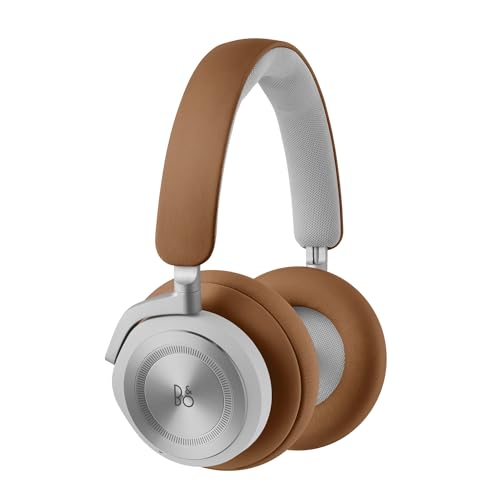 Bang & Olufsen Beoplay HX - Kabelloser Bluetooth Over-Ear Premium-Kopfhörer mit Active Noise Cancellation, 6 Mikrofone, Akkulaufzeit bis zu 40 h, Kopfhörer und Kopfhörer-Tasche - Timber
