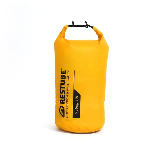 Restube Wasserdichter Drybag – Premium-Qualität für ultimativen Schutz | Vielseitig und geräumig | Ideal für Reisen, Wandern, Wasseraktivitäten | 100% wasserdicht und langlebig - [10L]