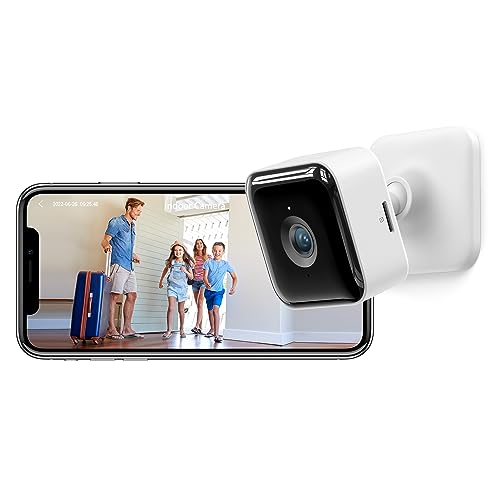 GNCC WLAN Kamera Indoor, Überwachungskamera Innen 1080P, Verbesserte Nachtsicht, Echtzeitalarm, Bewegungs-/Tonerkennung, Zwei-Wege-Audio, SD&Cloud-Speicher, Kompatibel mit Alexa, C2