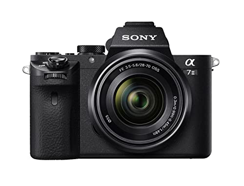 Sony Alpha 7 II | Spiegellose Vollformat-Kamera mit Sony 28-70 mm f/3.5-5.6 Zoom-Objektiv (24,3 Megapixel, schneller Hybrid-Autofokus, optische 5-Achsen-Bildstabilisierung, XAVC S-Format-Aufzeichnung)