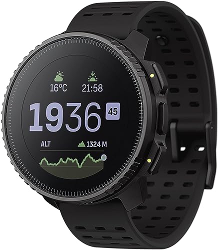 SUUNTO Vertical Abenteuer Uhr - GPS Smartwatch, Akkulaufzeit bis zu 50 Tagen, Militärgeprüftes Gehäuse, 100m Wasserdichtigkeit, Hergestellt in Finland mit 100% Erneuerbaren Energien